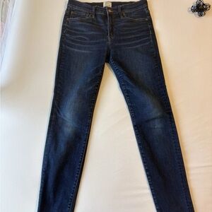 J. Crew Dark Blue Skinny Jeans
